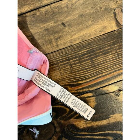 PINK Victoria's Secret Black and White Paisley Bra - Picture 16 of 16